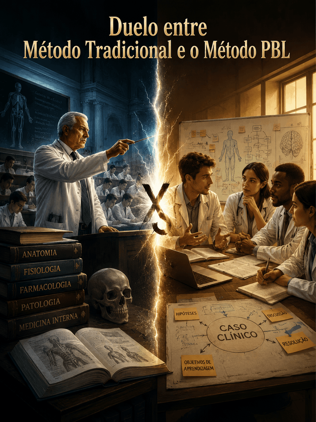 Debate entre os métodos PBL e o Tradicional